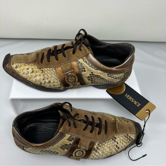 VERSACE PYTHON SNEAKERS - Picture 3 of 12
